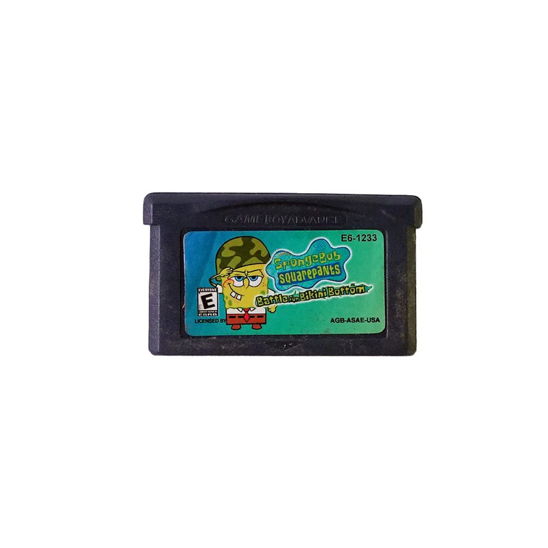 (Pre-Owned) SpongeBob SquarePants: Battle for Bikini Bottom Game - Gameboy Advance - ريترو
